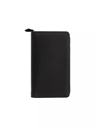 FILOFAX | Saffiano Zip Personal Compact Organiser Black 2021 | 